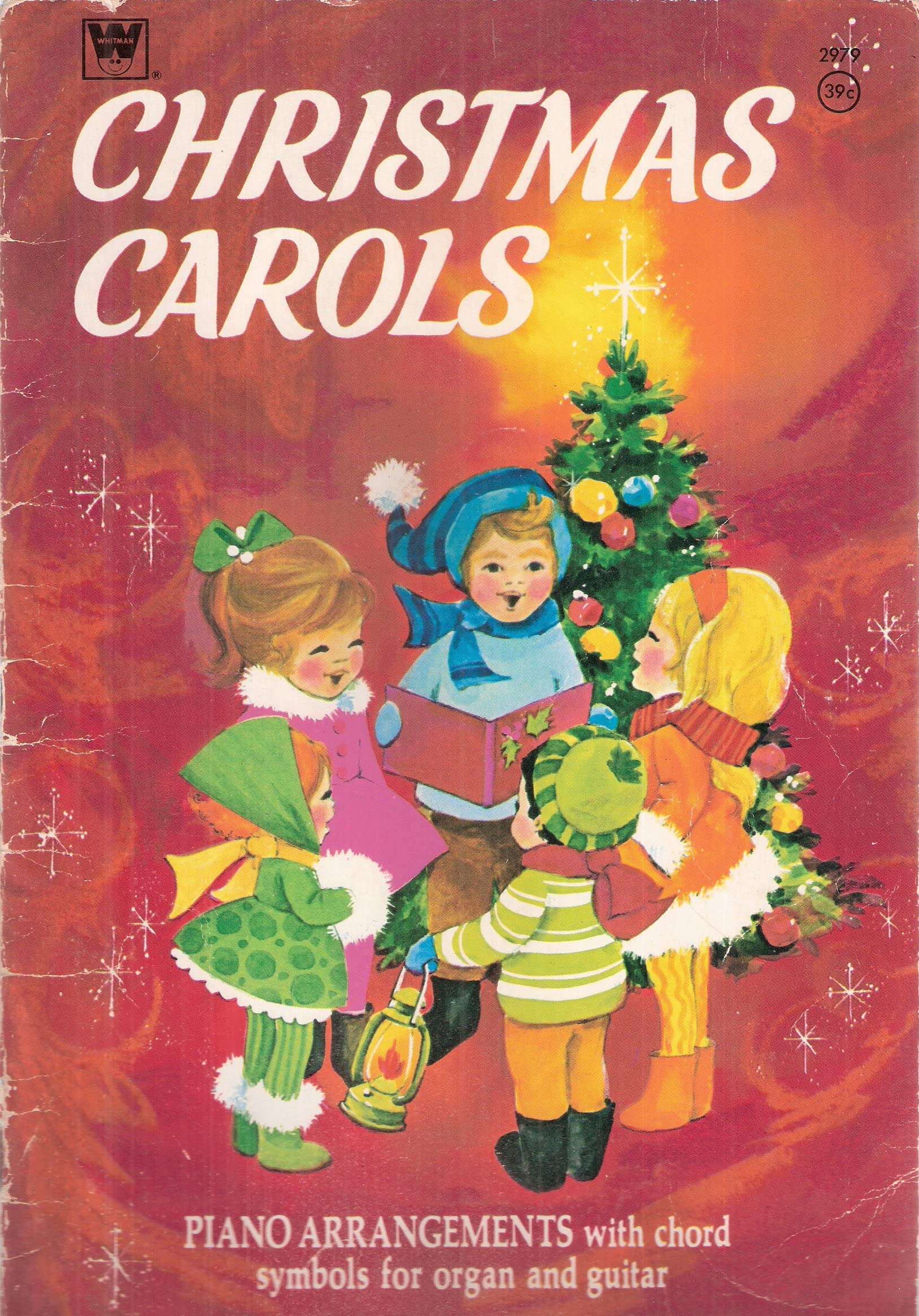 Christmas Carols (Piano arrangements with chord symbols for organ and guitar)