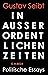 In außerordentlichen Zeiten...