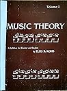 Music Theory: A Syllabus for Teacher and Student, Vol 1