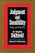 Judgment and Sensibility: Religion and Stratification by E. Digby Baltzell (1994-01-01)