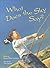 What Does the Sky Say by Carlstrom, Nancy White (2003) Paperback