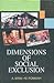 Dimension of Social Exclusion by A. Mani