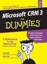 Miscrosoft Crm 3 for Dummies