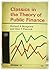 Classics in the Theory of Public Finance