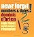 NUMBERS AND DATES (NEVER FORGET S.) by DOMINIC O'BRIEN (2002-05-04)