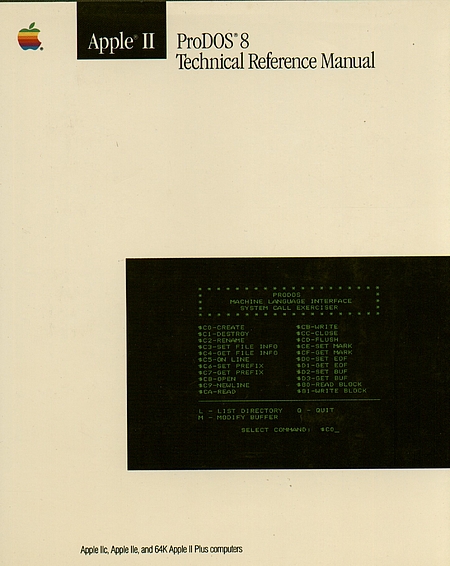Prodos 8 Technical Reference Manual