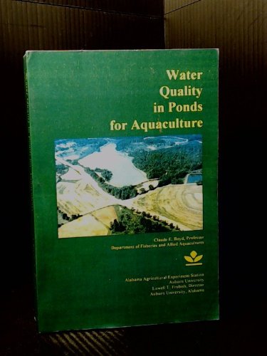 Water Quality in Ponds for Aquaculture (Paperback)