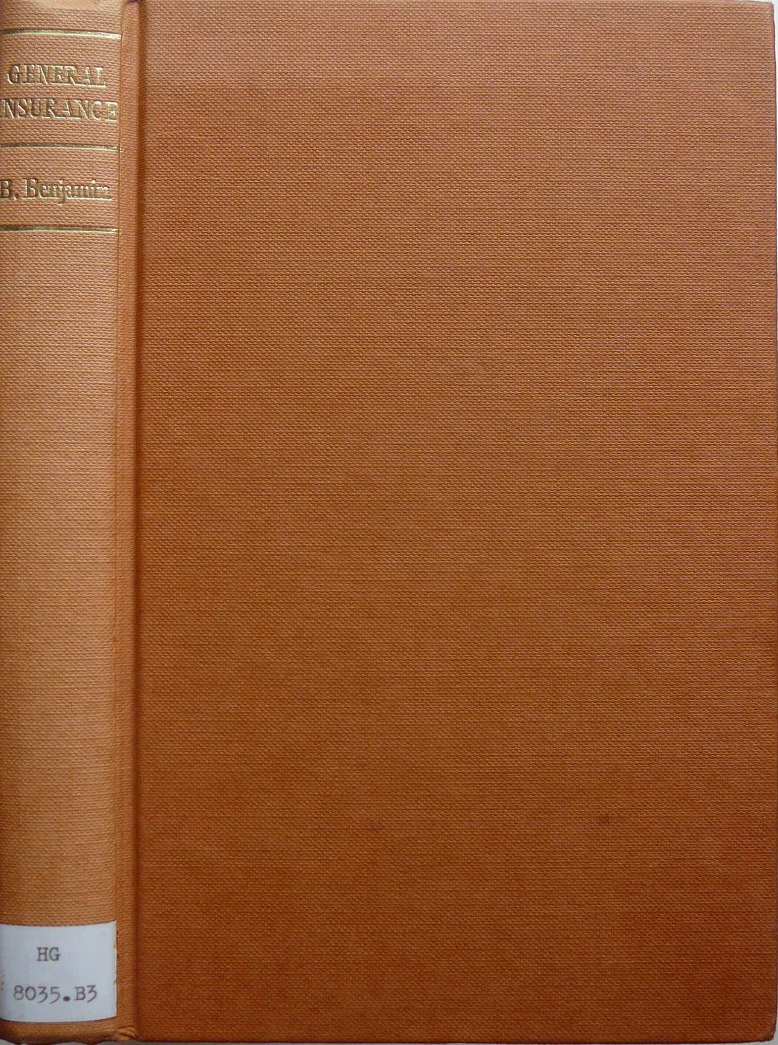 General insurance (Hardcover)