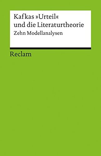 Kafkas 'Urteil' und die Literaturtheorie (Paperback)