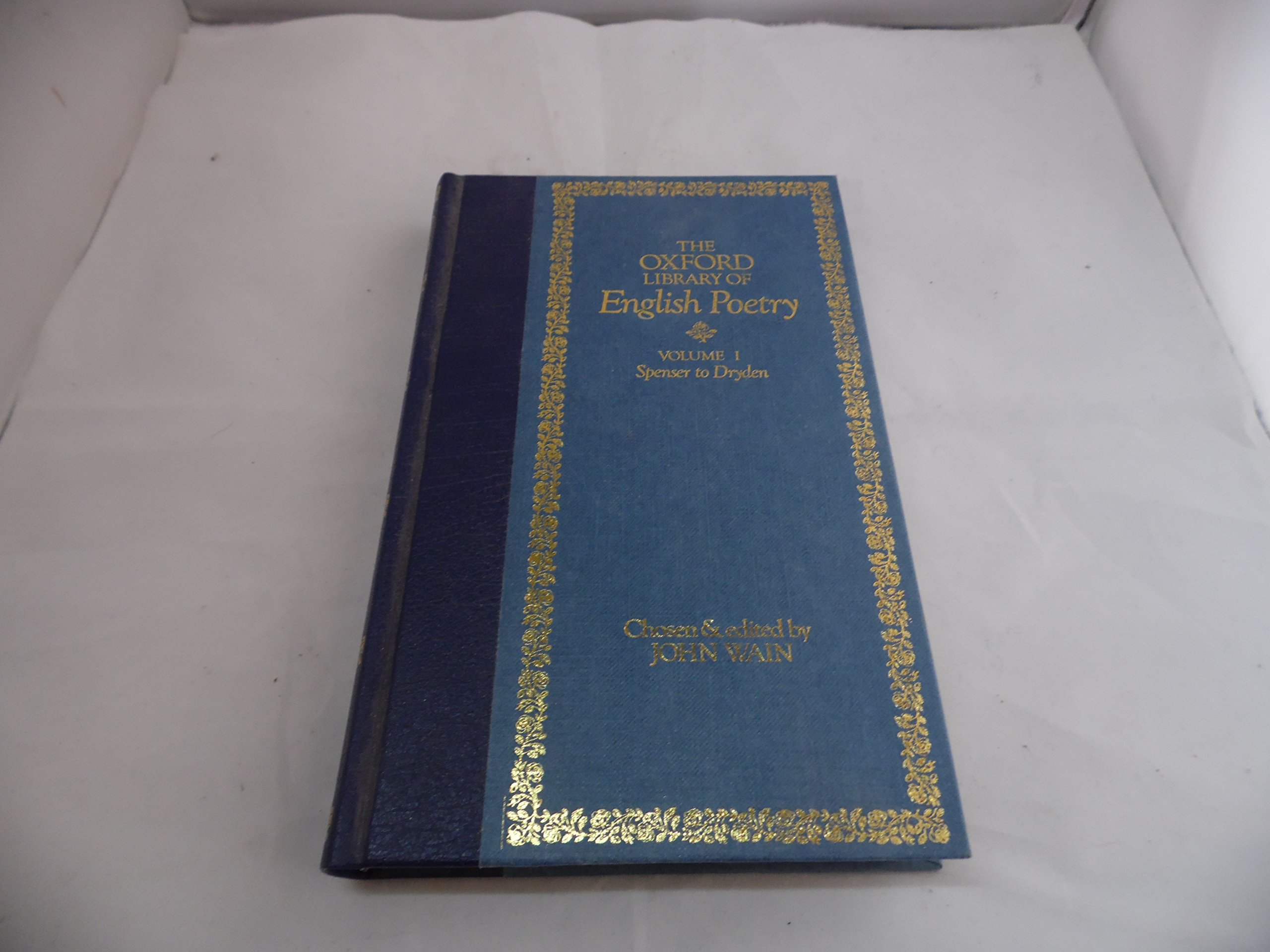 THE OXFORD LIBRARY OF ENGLISH POETRY VOLUME I, II, III (Hardcover)