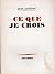 Ce que je crois (Jean Guitton)