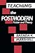 Teaching the Postmodern by Brenda Marshall (1991-12-06)