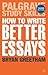 [(How to Write Better Essay...
