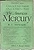 The American Mercury. October 1932. a Story By F. Scott Fitzgerald. a Poem By Edgar Lee Masters