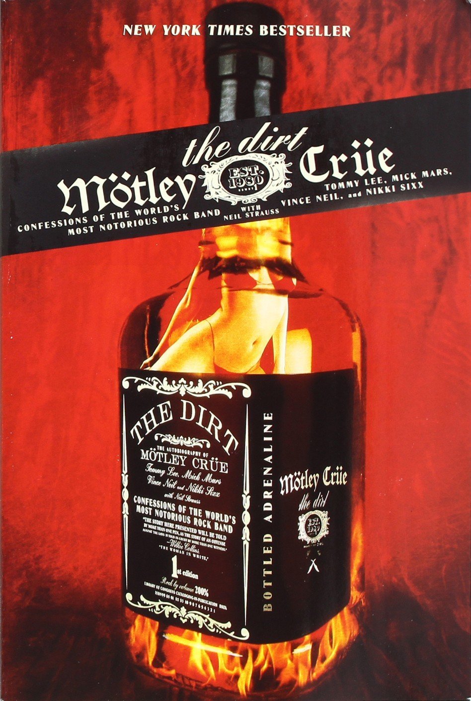 The Dirt: Confessions of the World's Most Notorious Rock Band by Tommy Lee (4-Jul-2002) Paperback