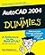 AutoCAD 2004 For Dummies 1st edition by Middlebrook, Mark (2003) Paperback