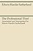 The Professional Thief (Midway Reprint) New edition by Sutherland, Edwin Hardin (1988) Paperback