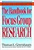 The Handbook for Focus Group Research by Thomas L. Greenbaum (1993-01-02)