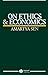 On Ethics and Economics by Sen, Amartya(January 8, 1991) Paperback