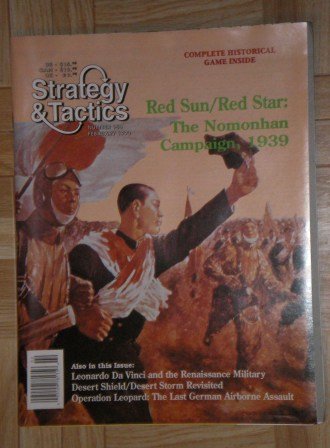 Red Sun/ Red Star: The Nomonhan Campaign, 1939 (Complete Historical Game Inside)