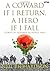 A Coward if I Return, A Hero if I Fall: Stories of Irish soldiers in World War I by Neil Richardson (27-Sep-2010) Paperback