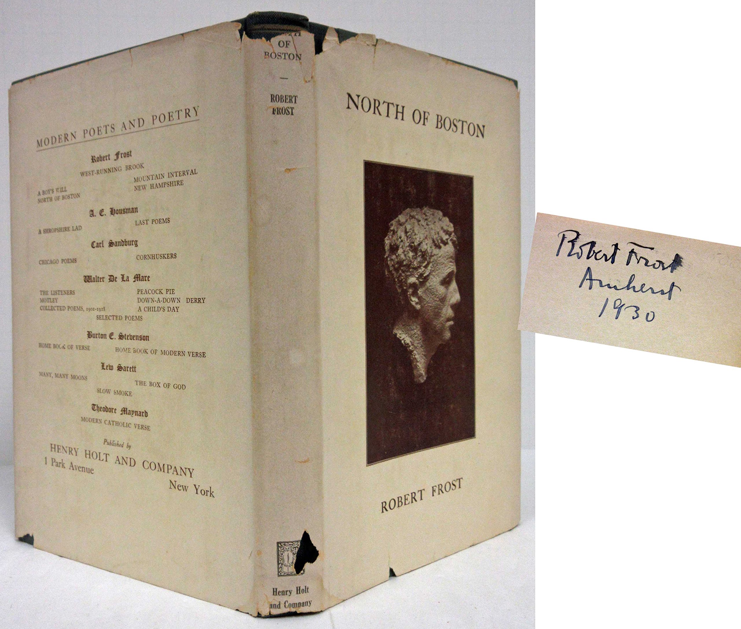 North of Boston. Signed Copy
