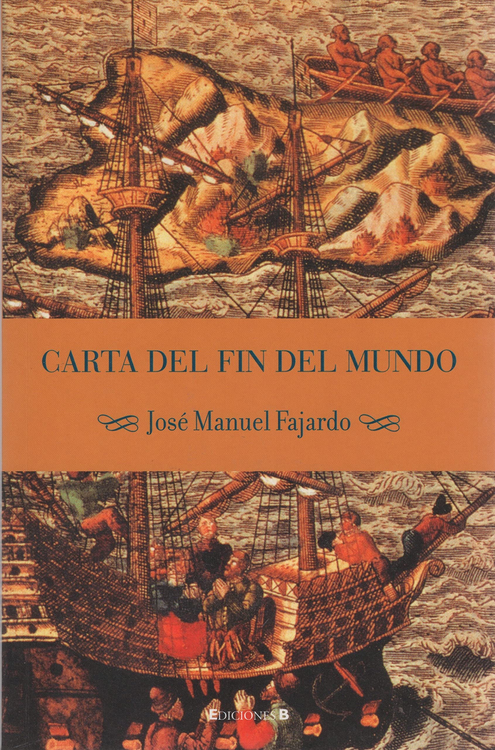 Portada de Carta del fin del mundo, de José Manuel Fajardo