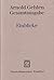 Gesamtausgabe Bd. 7: Einblicke by Arnold Gehlen (1978-01-01)