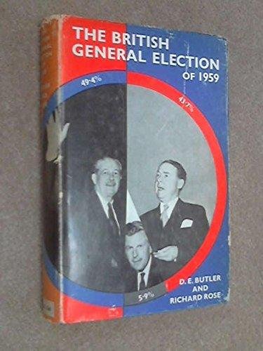 The British General Election of 1959 (Hardcover)