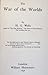 The War of the Worlds (1st Edition)