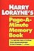 Page-a-Minute Memory Book by Lorayne, Harry (1996) Paperback