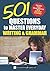 501 Questions to Master Everyday Grammar and Writing by LearningExpress LLC (2015-07-07) Paperback