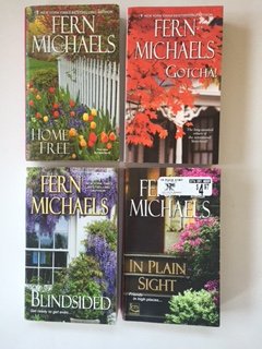 Fern Michaels Sisterhood Set of 4: Home Free; Gotcha; Blindsided; In Plain Sight (Mass Market Paperback)