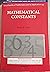 Mathematical Constants ICM edition (Encyclopedia of Mathematics and its Applications, Series Number 94)