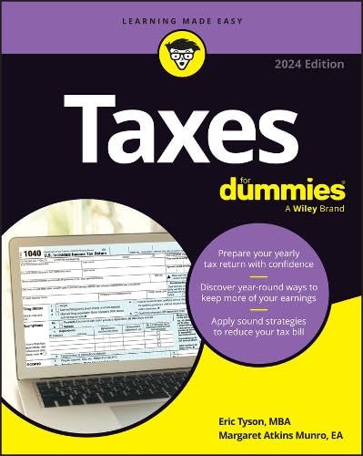 Taxes For Dummies: 2024 Edition (Paperback)