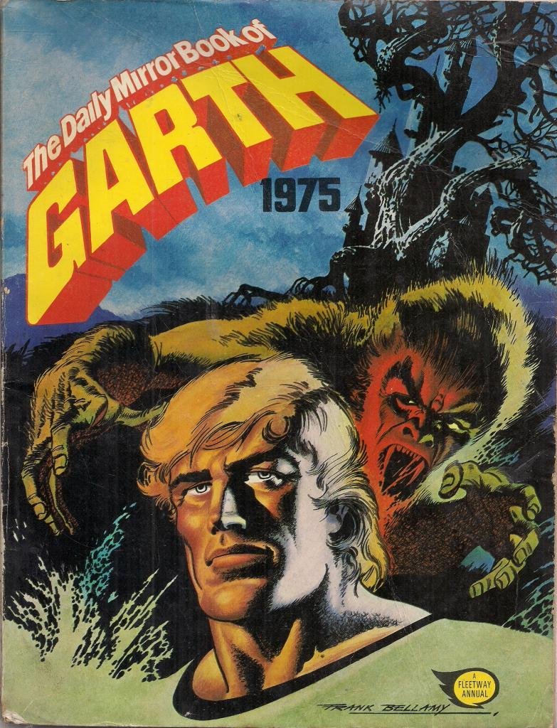THE DAILY MIRROR BOOK OF GARTH [Cover Title] (Paperback)