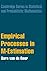 Empirical Processes in M-Estimation (Cambridge Series in Statistical and Probabilistic Mathematics) Reissue edition by van de Geer, Sara A. (2009) Paperback