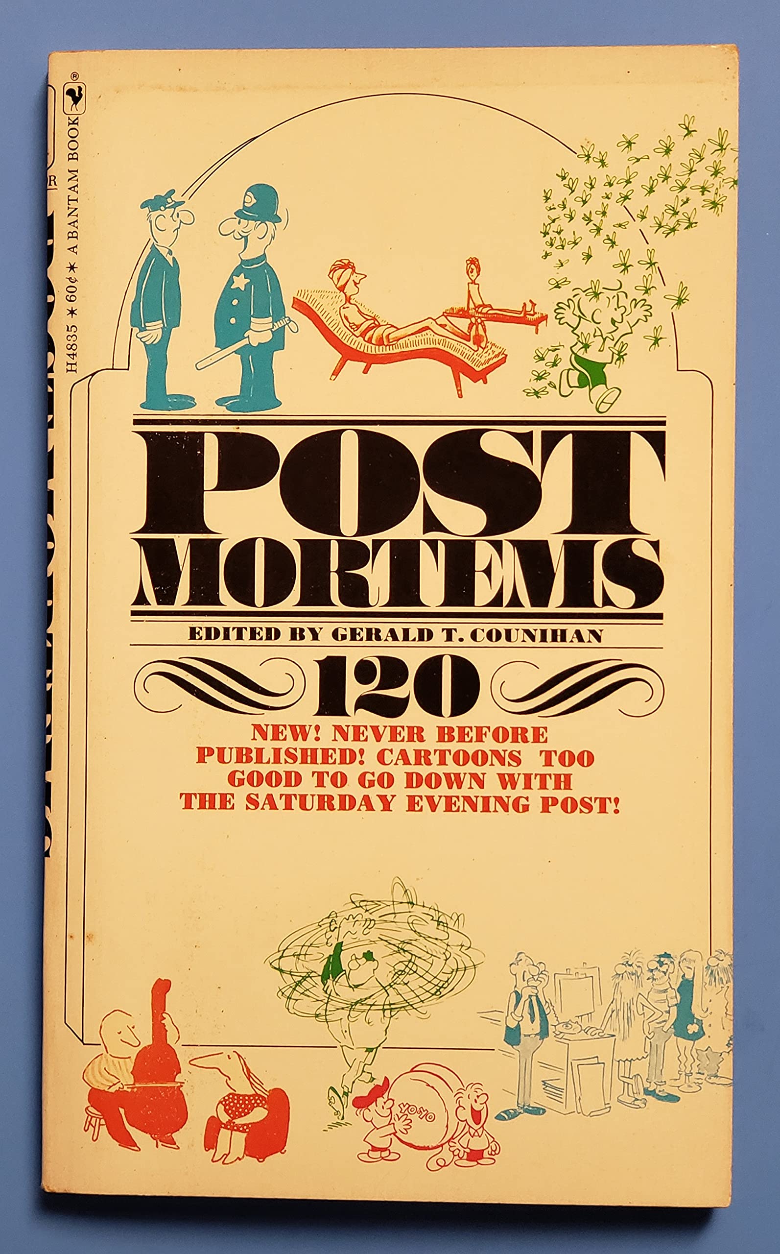 Post Mortems: 120 New Never before Published Cartoons Too Good to Go Down with the Saturday Evening Post (Mass Market Paperback)