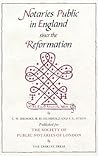 Notaries public in England since the Reformation