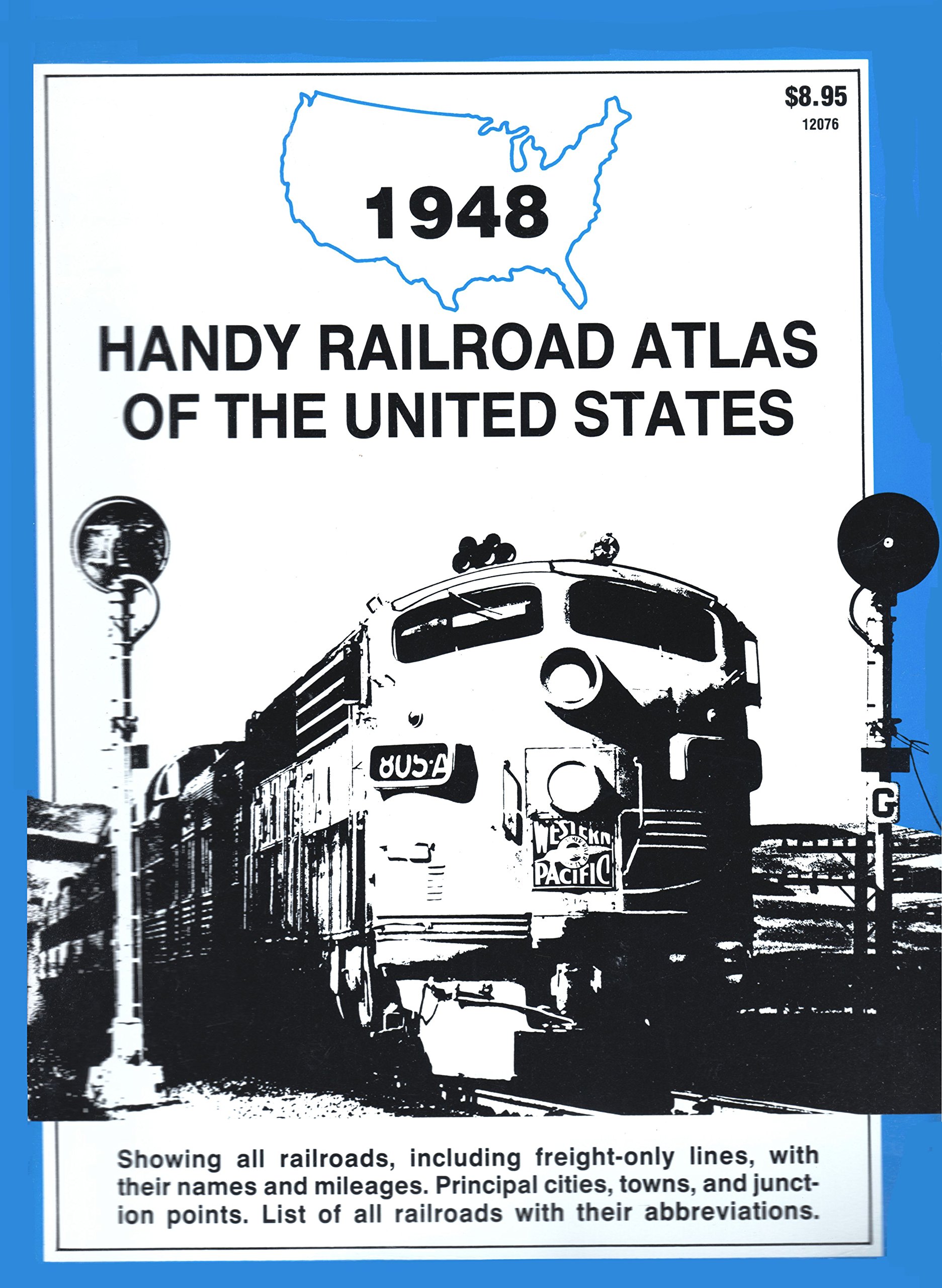 1948 Handy Railroad Atlas of the United States (Paperback)