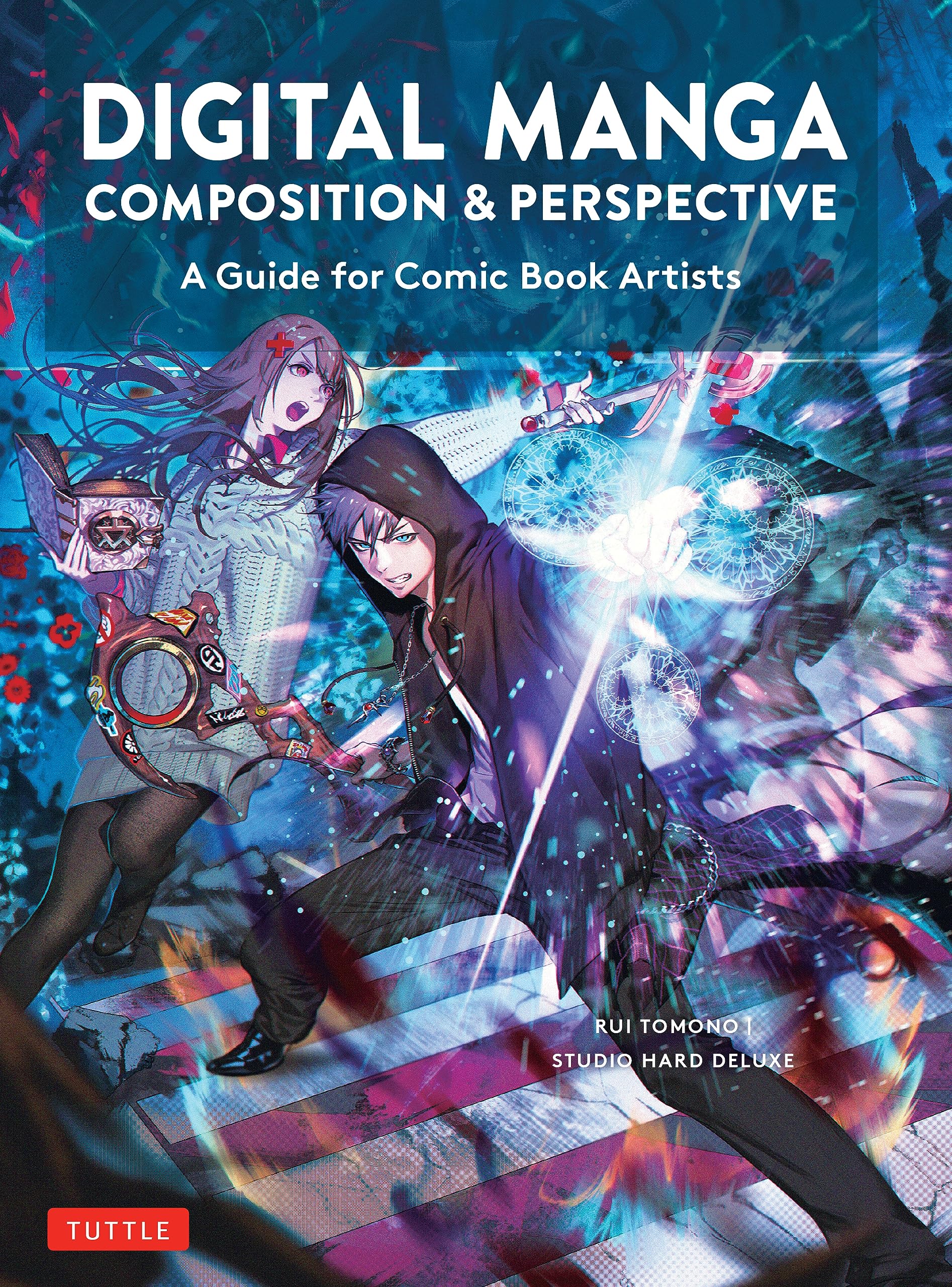 Digital Manga Composition & Perspective: A Guide for Comic Book Artists (Paperback)