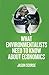 What Environmentalists Need to Know about Economics by J. Scorse (2010-11-17)