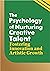 The Psychology of Nurturing Creative Talent by Israel Joshua Chukwubueze The Psychology of Nurturing Creative Talent by Israel Joshua Chukwubueze