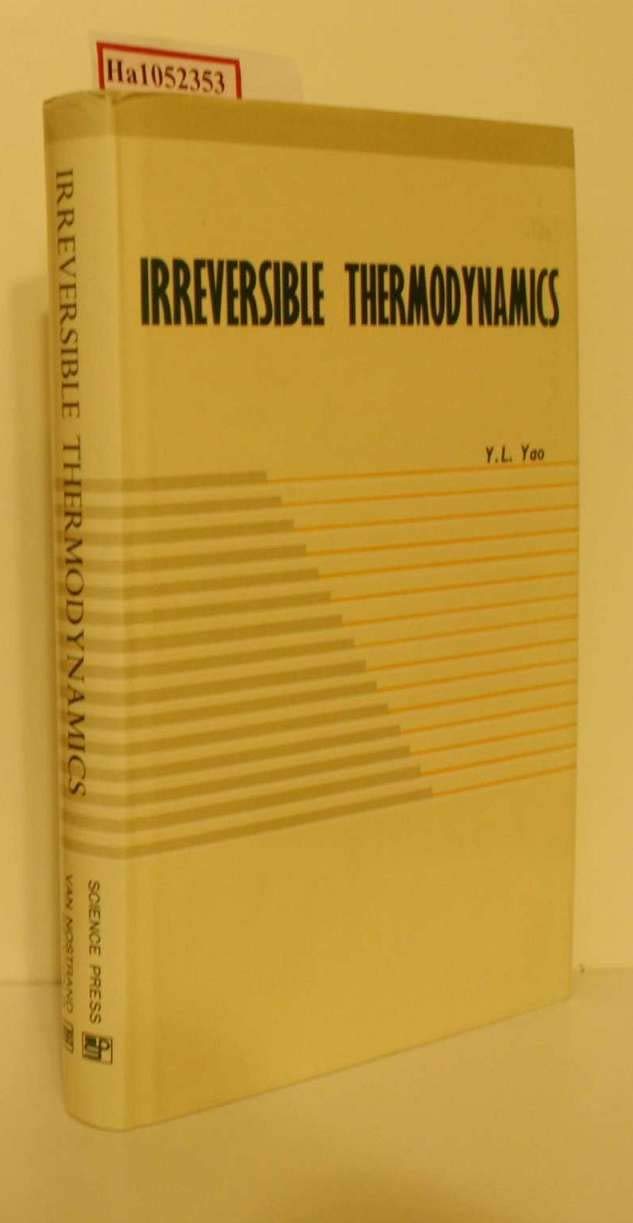 Irreversible thermodynamics (Hardcover)