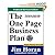 The One Page Business PlanF...