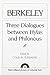 Three Dialogues Between Hylas and Philonous by Colin H. Turbayne (1954-01-01)