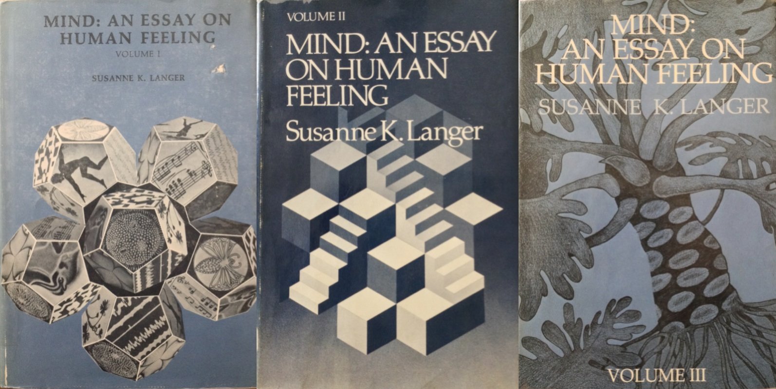 Mind an Essay on Human Feeling 3 Volumes (Hardcover)