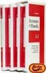Diccionario de Filosofia - 4 Tomos - (Spanish Edition)