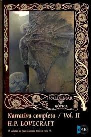 Portada de Narrativa completa (Vol. 2), de H.P. Lovecraft