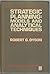 Strategic Planning: Models and Analytical Techniques